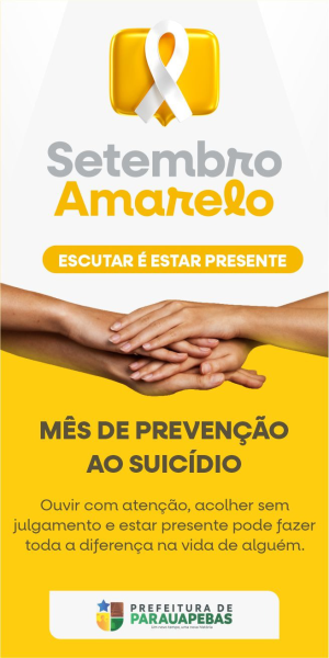 SETEMBRO AMARAELO ARRANHA-CÉU