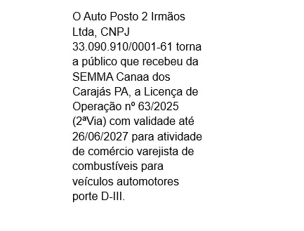 AUTO POSTO II IRMÃOS