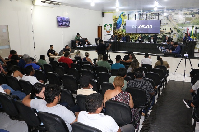 Duas indicações são apresentadas na 12ª Sessão Ordinária de 2023