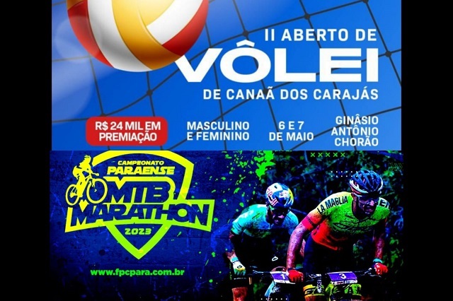 Canaã se prepara para competições de Vôlei e MTB neste final de semana