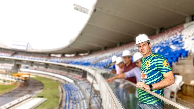 Governo Helder gasta meio bilhão em reforma de estádio 