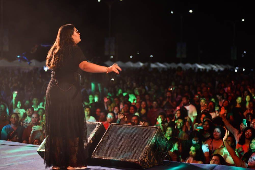 Shows cristãos movimentam dois primeiros dias de festa no município