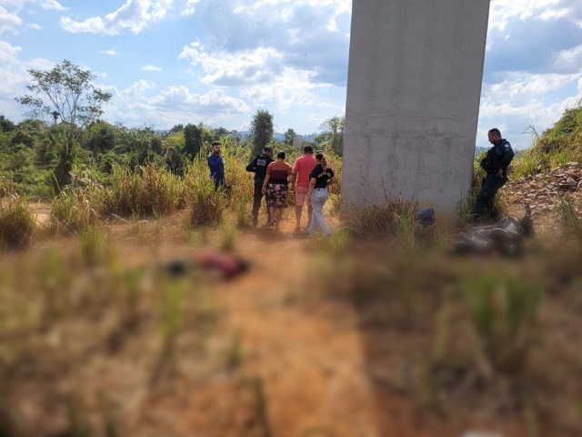 Homem morre ao cair de uma altura de 15 metros