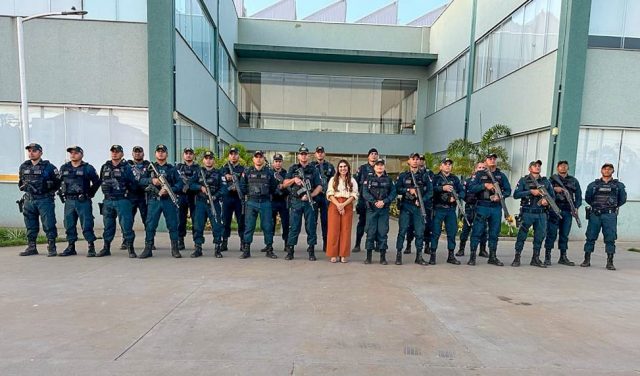 Canaã recebe reforço policial; Josemira dá boas-vindas ao novo efetivo