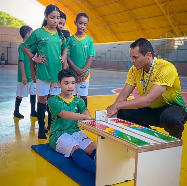 Crianças atendidas pelo NIES terão Avaliação Física e treinos personalizados