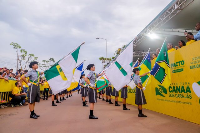 Canaã dos Carajás fortalece o compromisso com a democracia em desfile cívico da Independência