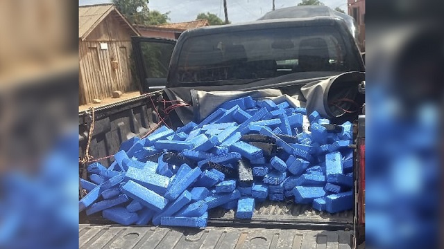 Polícia incinera carregamento de maconha em Novo Repartimento