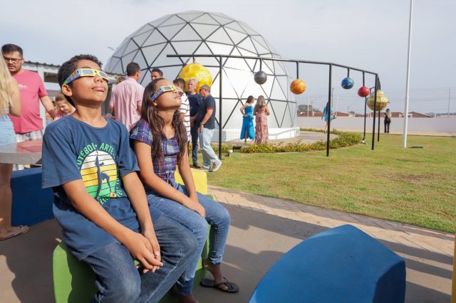 Canaã inaugura Planetário em dia de Eclipse Solar Anular