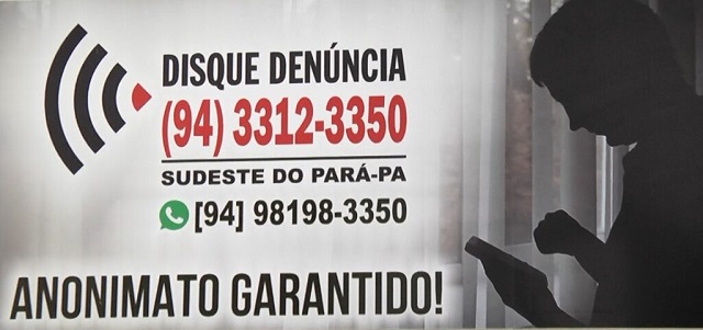 Disque Denúncia chega ao fim no sudeste do Pará