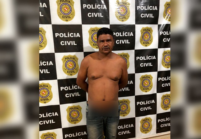 Em flagrante, homem é preso abusando de enteada em Eldorado do Carajás