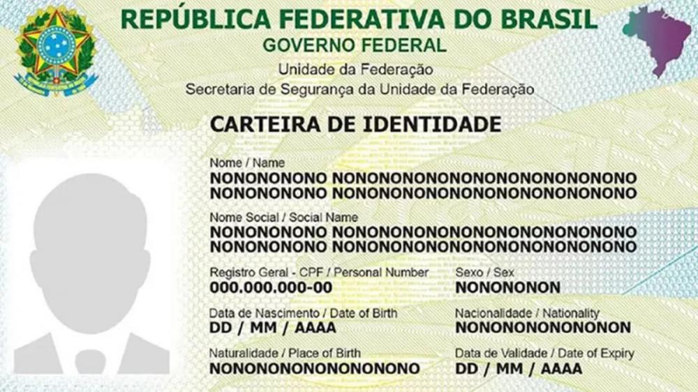 RG volta a ter campo de sexo e distinção de nome social