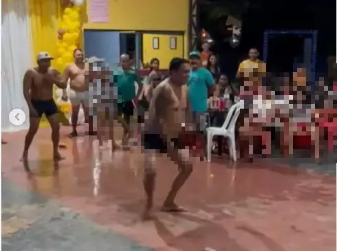 Vereador Carlão faz performance obscena em festa no município de Soure