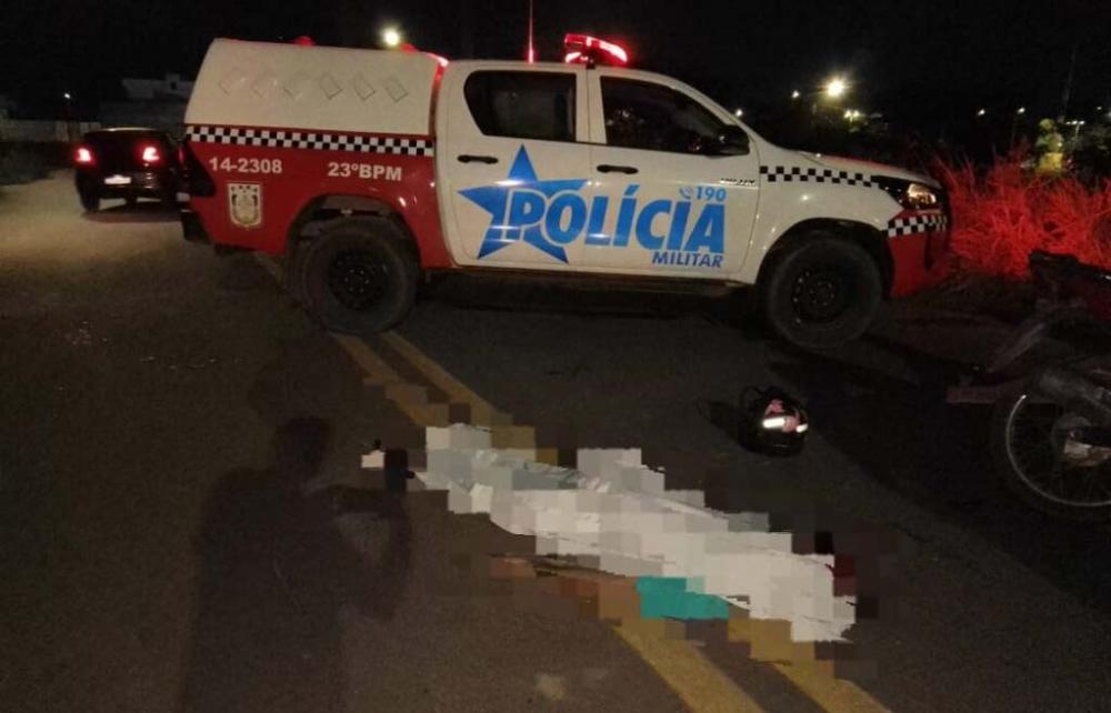 Grupo de motoqueiros provoca acidente fatal em Parauapebas