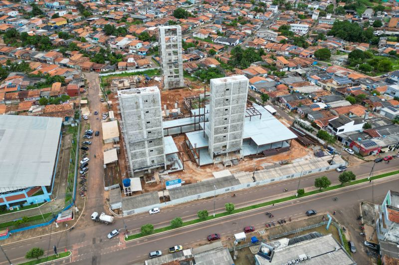 Comissão do governo visita as obras de construção do Novo Hospital Regional de Tucuruí