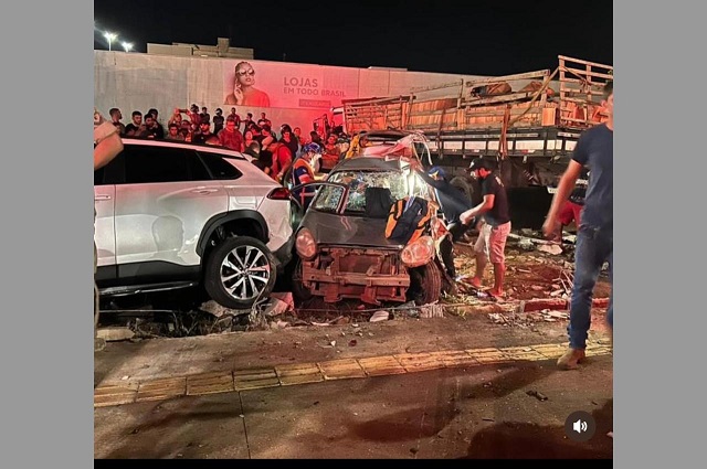 Caminhão desgovernado provoca acidente grave em Canaã dos Carajás 