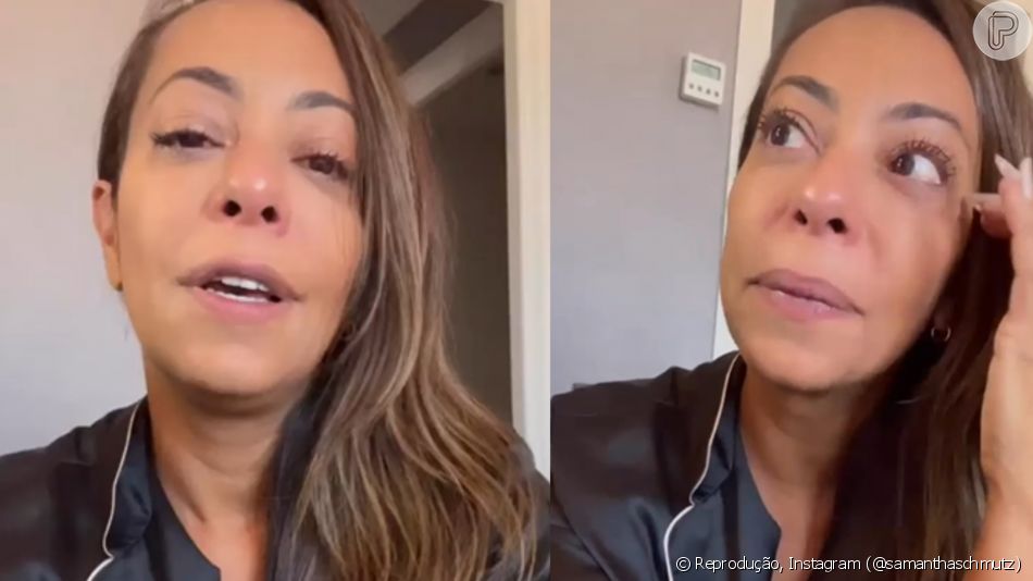 Samantha Schmütz aparece aos prantos e explica alfinetada em Juliette: 'Frustração'