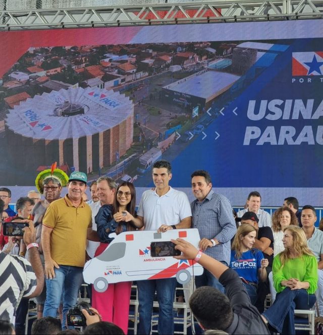 Governador entrega ambulância com UTI e anuncia creche para Canaã dos Carajás