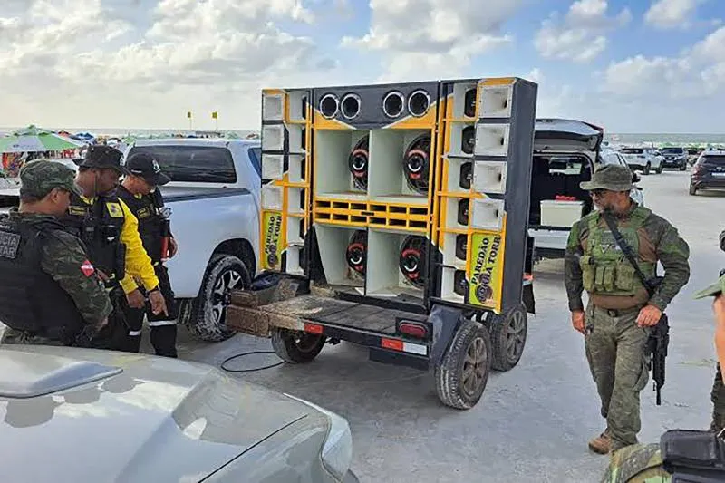 Detran combate poluição sonora automotiva em Salinópolis nestas férias
