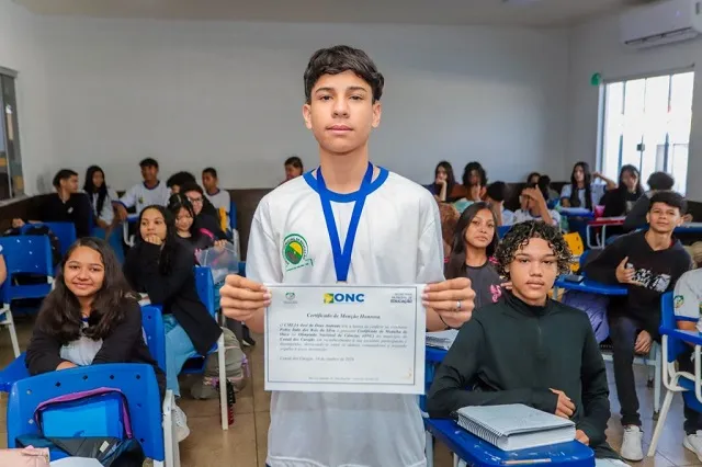Canaã dos Carajás é premiada na Olimpíada Nacional de Ciências (ONC)