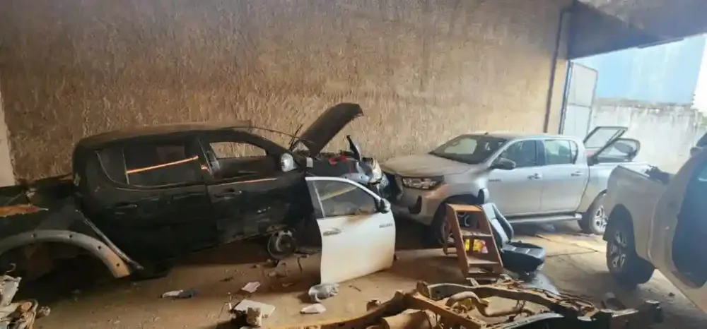 Polícia fecha desmanche de carros roubados em Parauapebas