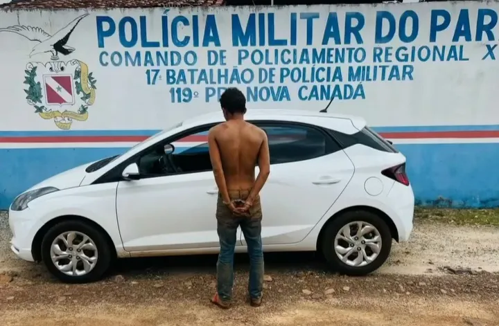 Homem é preso após roubo de carro em Parauapebas
