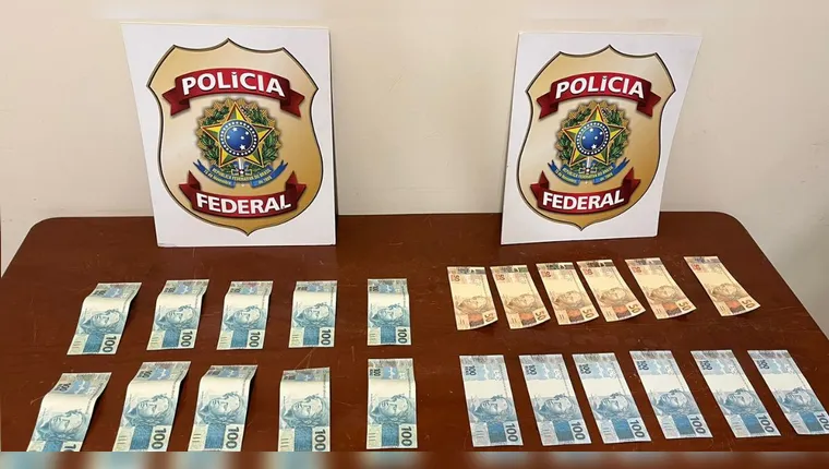 PF prende em flagrante dois homens com dinheiro falsificado em Redenção