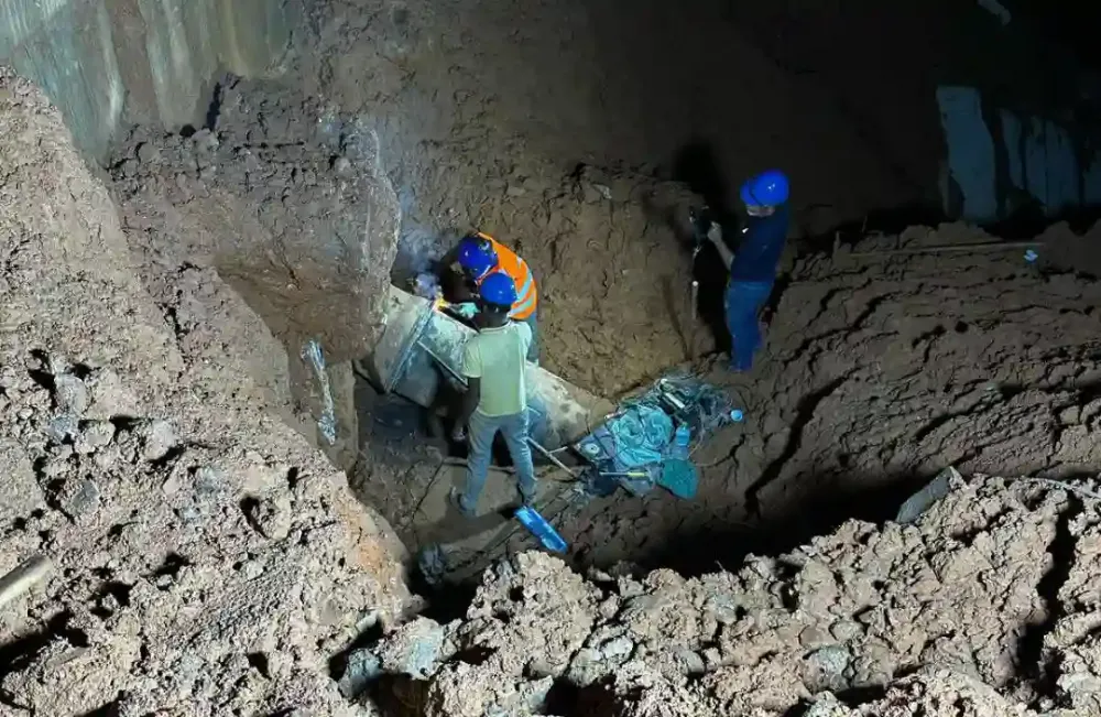 Em Parauapebas, operação garante restabelecimento do sistema de abastecimento na ETA 2, após rompimento de adutora