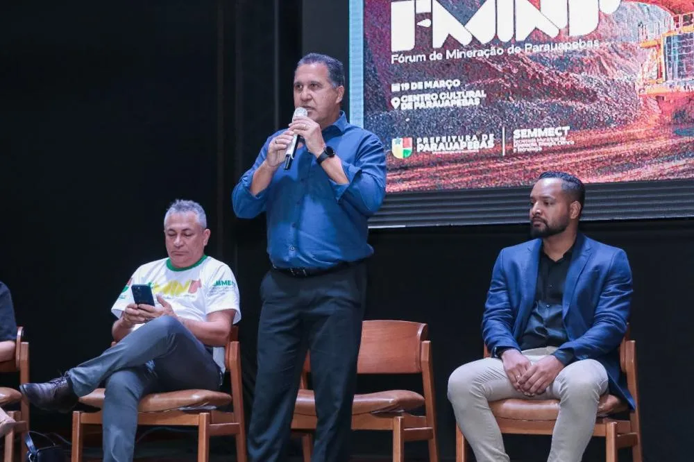 Vereador Anderson Moratorio participa do Fórum de Mineração de Parauapebas e reforça compromisso com o desenvolvimento sustentável