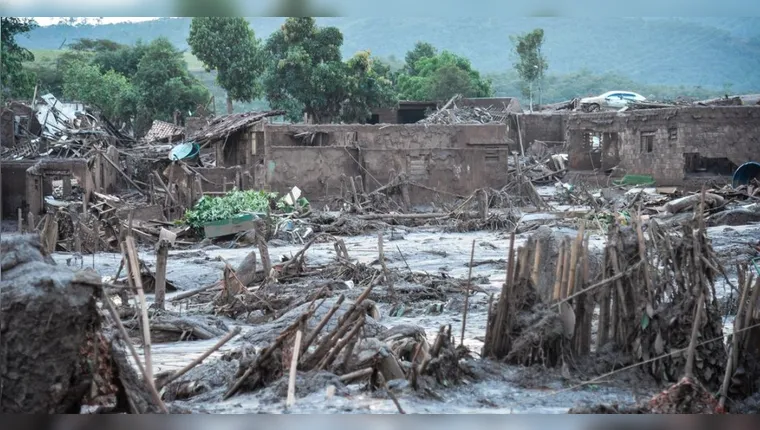 Barragem Fundão, em Mariana | Antonio Cruz/Agência Brasil