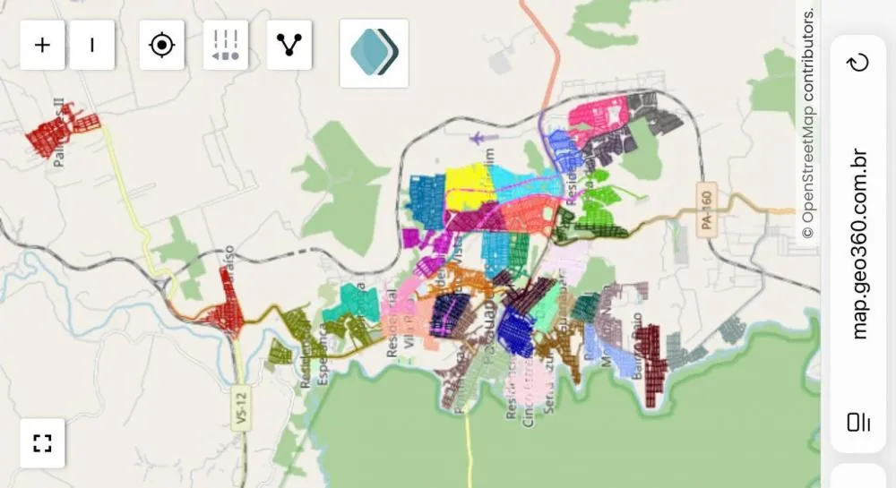 Prefeitura de Parauapebas lança mapa interativo com cronograma da coleta de lixo
