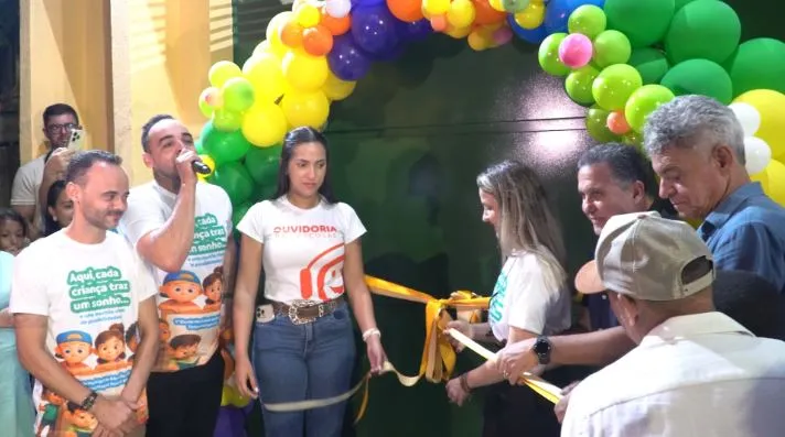 Prefeitura de Parauapebas inaugura escola municipal de Educação Infantil em tempo integral no bairro Palmares Sul