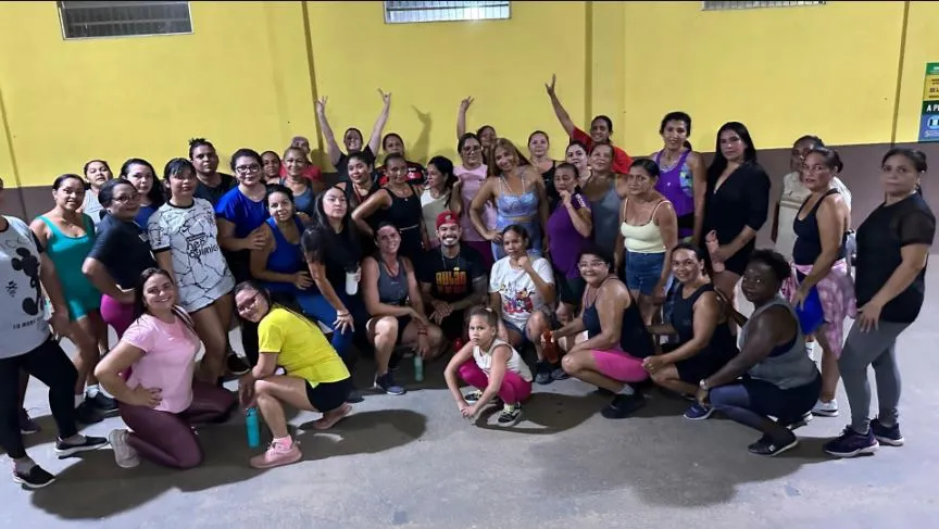 Aulas de ritmos no Complexo VS-10 retornam com força total e contagiam a comunidade