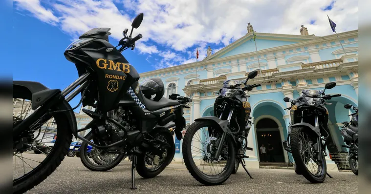 Guarda Municipal de Belém ganha reforço com 18 novas motocicletas