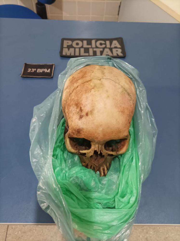 Exclusivo: Crânio humano é encontrado em Canaã próximo ao rio Parauapebas 