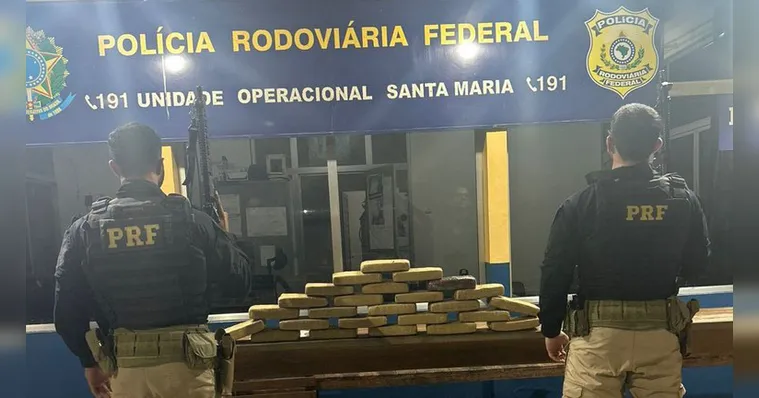 PRF apreende 26 kg de skunk durante fiscalização na BR-316, no Pará