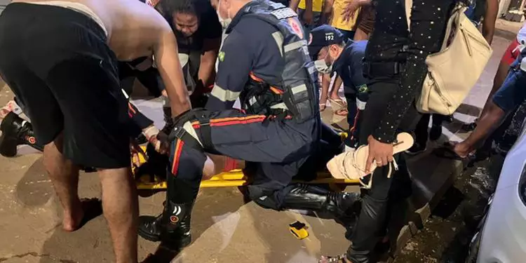 Mulher fica ferida após briga em frente de bar em Parauapebas