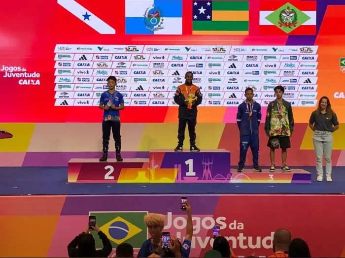 Com apoio do Governo do Pará, atleta conquista prata no Wrestling nos Jogos da Juventude