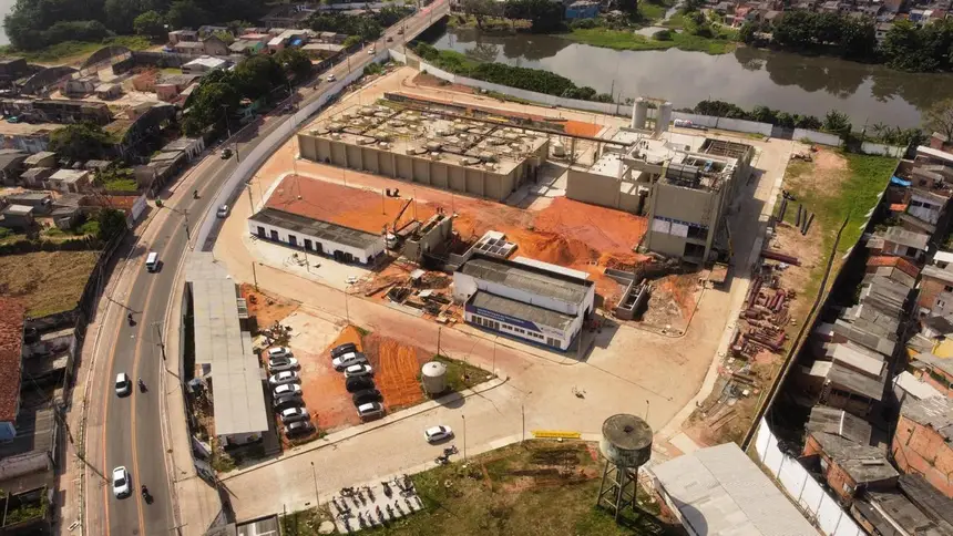 Governo do Pará entrega em outubro a maior Estação de Tratamento de Esgoto do estado