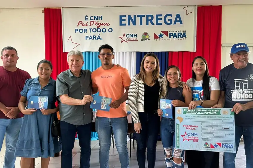 Governo do Pará entrega mais de 300 CNHs Pai D’Égua em Soure e Cachoeira do Arari, no Marajó