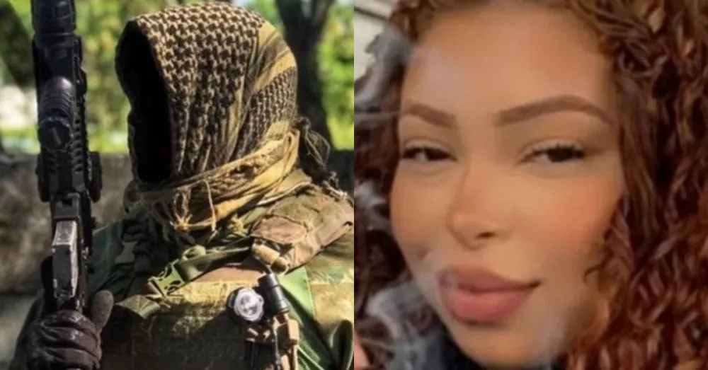 Ex-soldada de facção atuava como braço direito de líderes locais e abriu fogo antes de ser abatida. | Reprodução/Redes Sociais