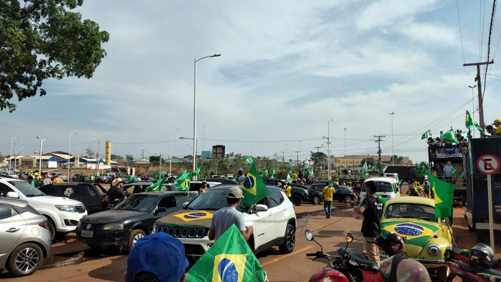  7 de setembro em Canaã tem carreata pró Bolsonaro 
