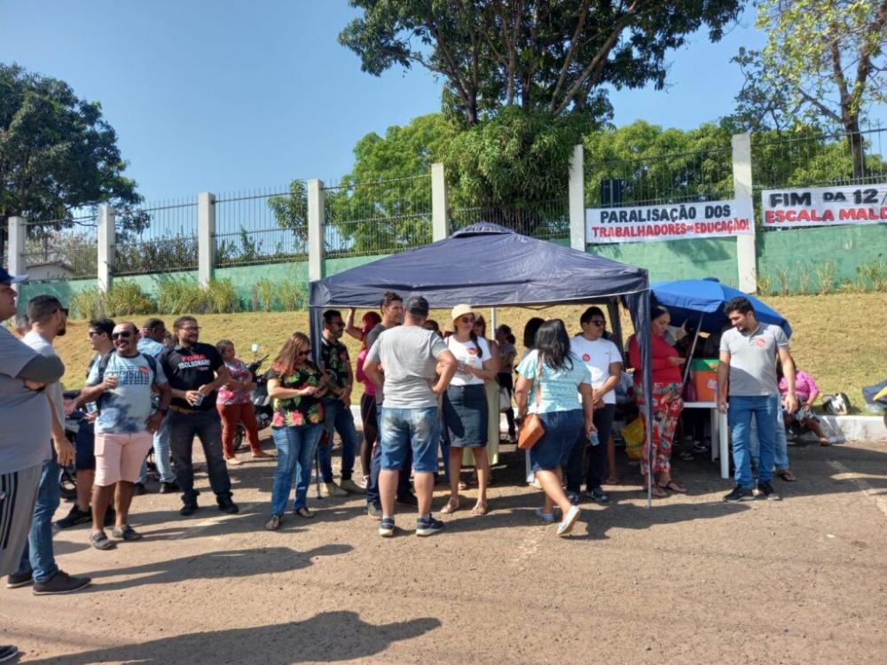 Marabá: Professores voltam às ruas revoltados com a Prefeitura