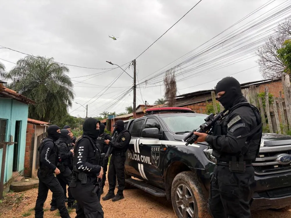 A operação deu-se início por volta das 6h desta sexta-feira em endereços previamente localizados/Foto: Divulgação
