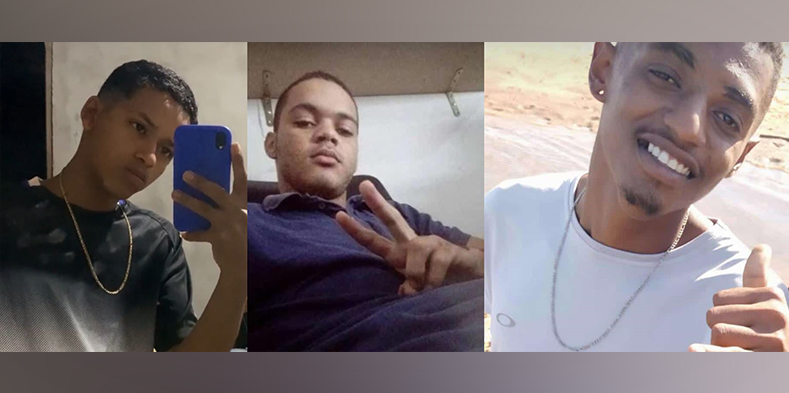 Três jovens são mortos em menos de 24 horas