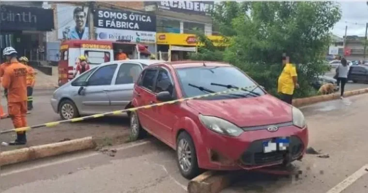 Um atropelamento grave em São Sebastião: homem de 63 anos morre após ser atingido por uma menina de 12. | Reprodução