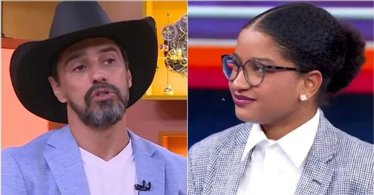 Rivais dentro do BBB 26, Alberto Cowboy e Tia Milena parecem ter continuado em clima de tensão após o fim do programa. | Reprodução/Globo