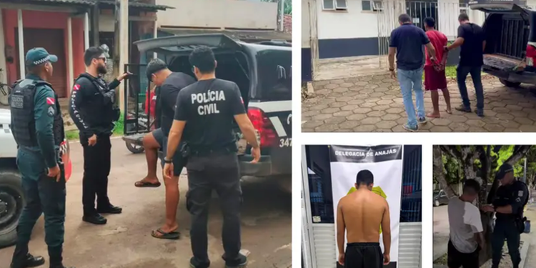 Polícias Civil e Militar prendem oito homens por violência doméstica em seis municípios