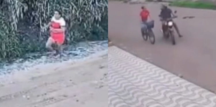 Câmeras flagram assaltos a mulheres em diferentes bairros de Itaituba