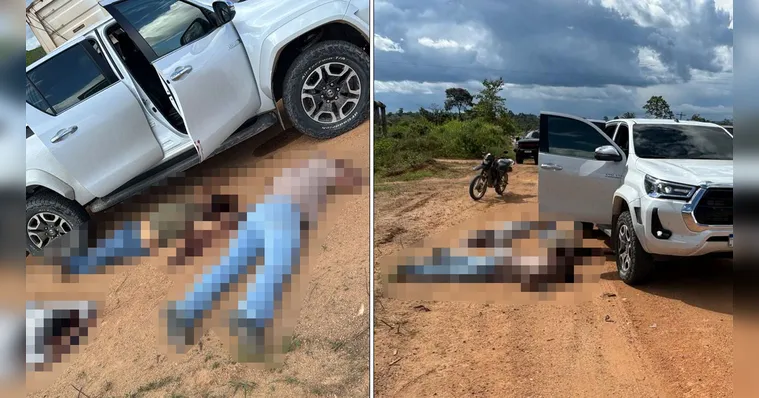 As vítimas foram encontrados por pessoas que passavam pelo local | Divulgação/PM