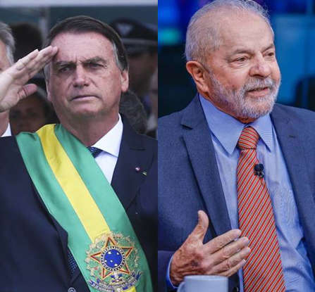  Em nova pesquisa, Bolsonaro lidera em 4 regiões e Lula em apenas 1 região no 2º turno
